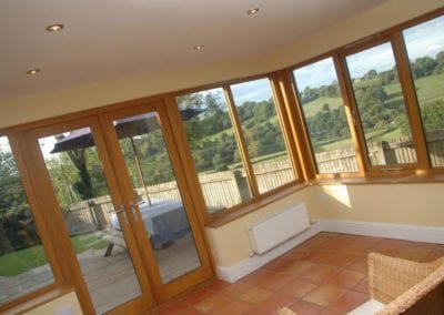 Oak Garden Room Inside View